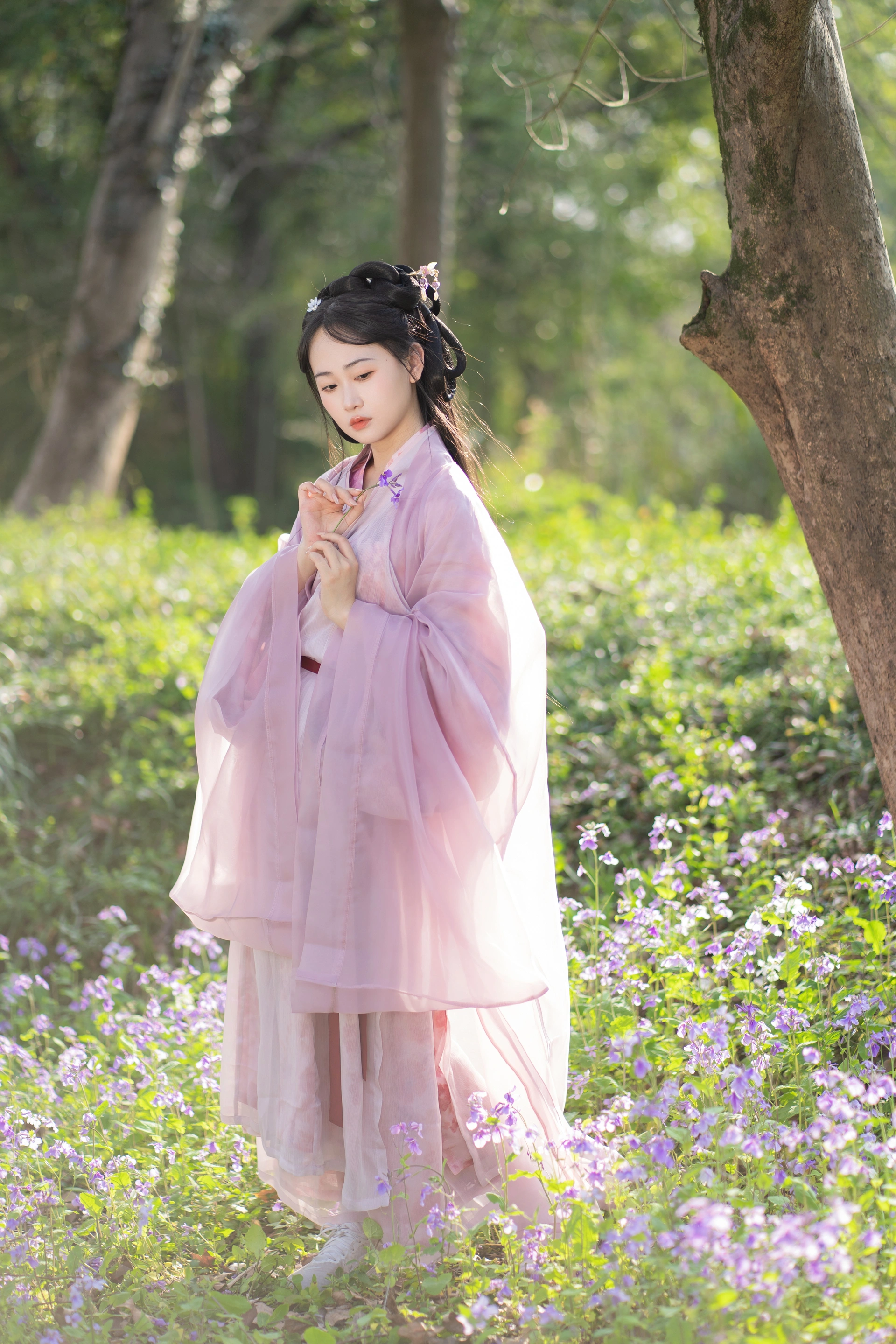 [YITUYU艺图语]2023.11.30 紫色汉服真的好美啊 湫一只岁岁 3